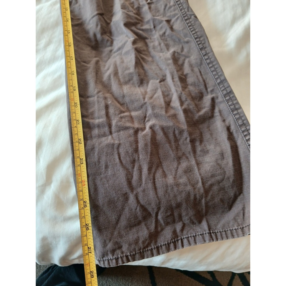 Vintage y2k sundance cargo brown pants low rise size 6 streetwear - Picture 4 of 8